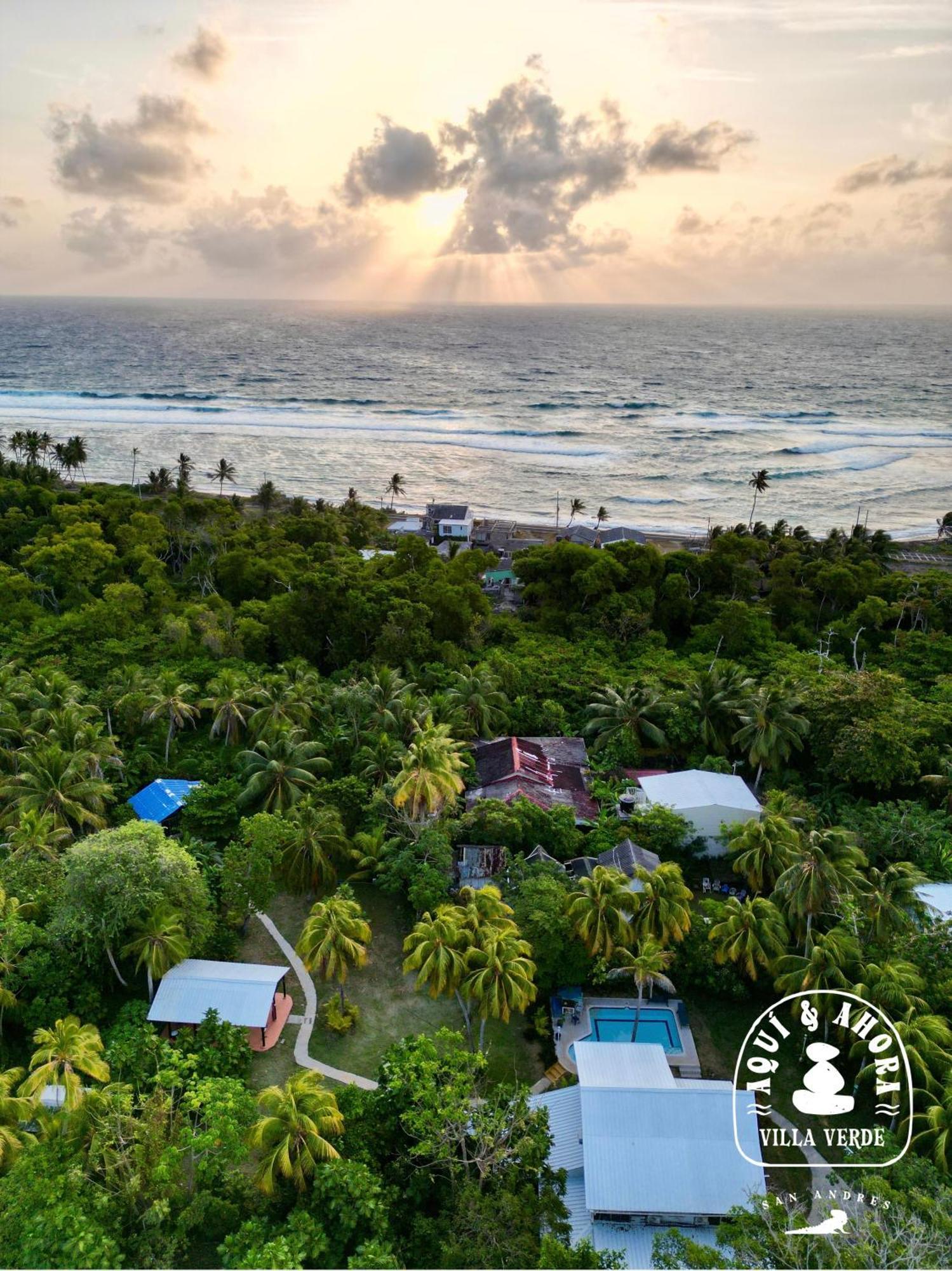 Aqui Ahora At Villa Verde San Andrés 外观 照片
