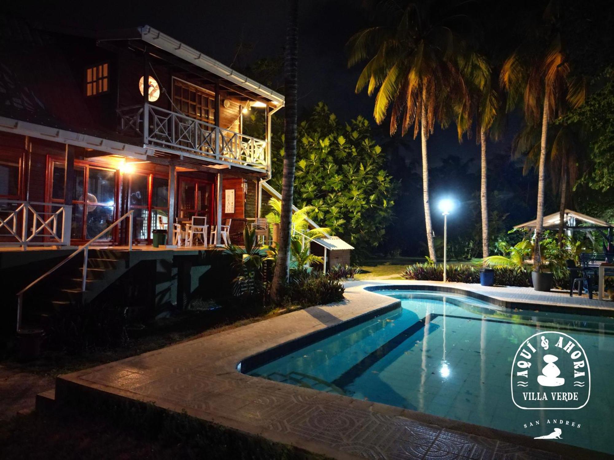 Aqui Ahora At Villa Verde San Andrés 外观 照片