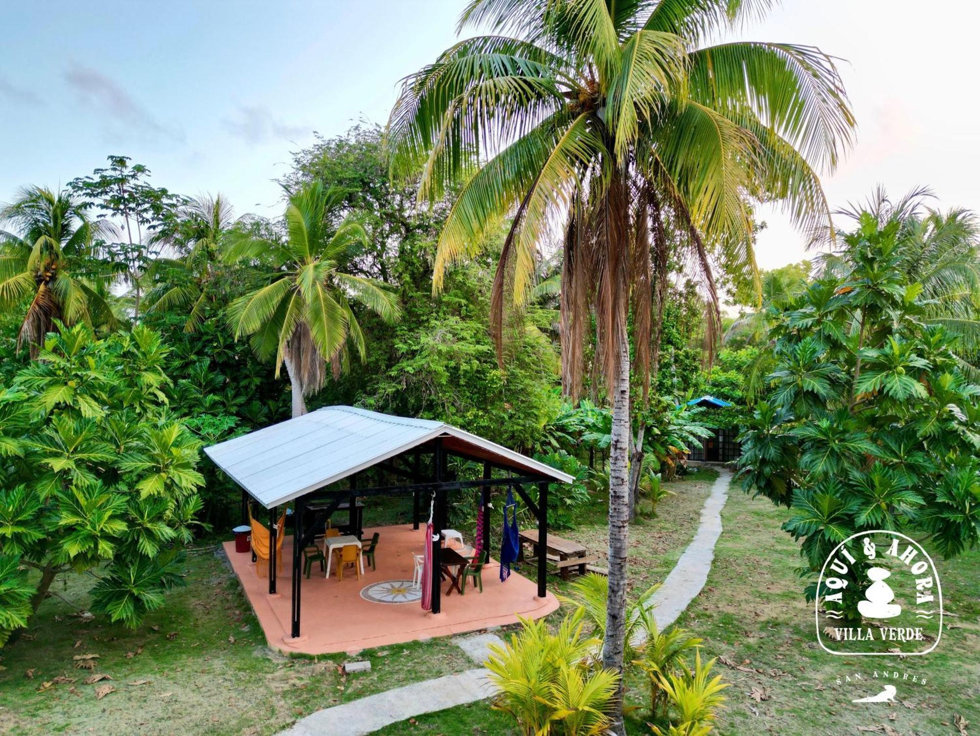 Aqui Ahora At Villa Verde San Andrés 外观 照片