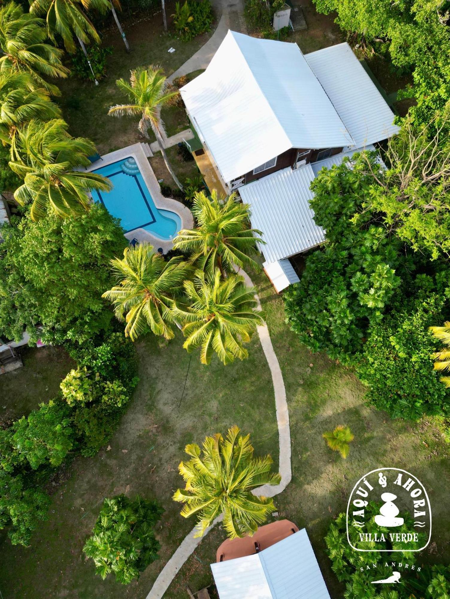 Aqui Ahora At Villa Verde San Andrés 外观 照片